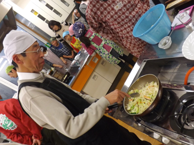 いわてまちキャベ塩焼きうどん