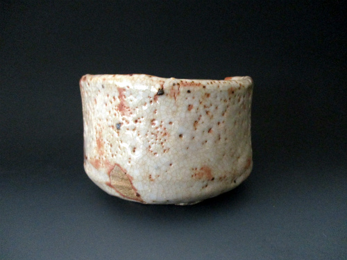 志野茶碗 銘「泪」 | ギャラリー窯倉陶芸家藤田登太郎茶碗コーナー