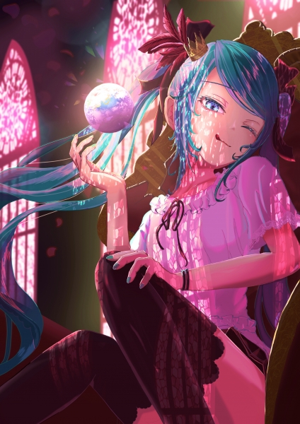 ワールドイズマイン 初音ミク イラスト （redjuice ワールドイズ