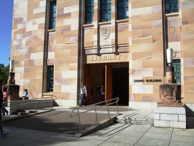 Library at the University of Queensland