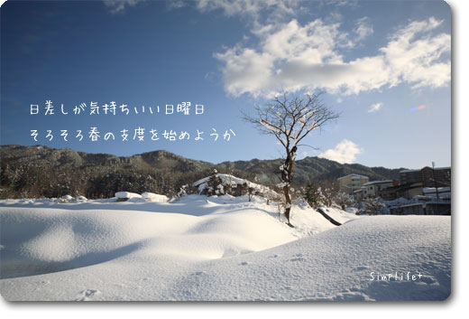 飛騨高山の雪景色
