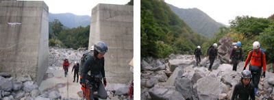 堰堤