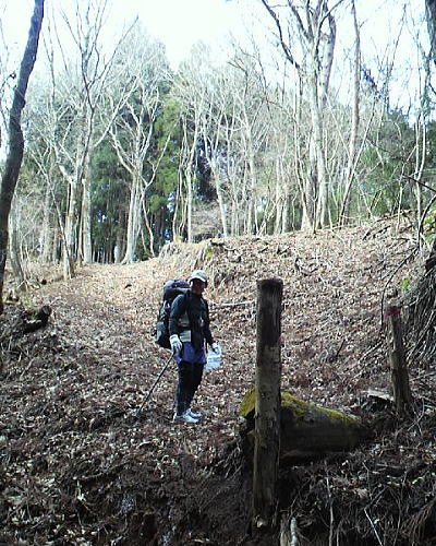 尾根道