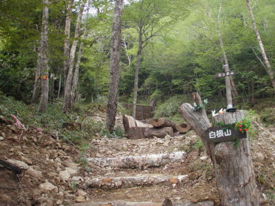 登山口