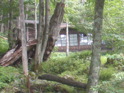 営林小屋跡