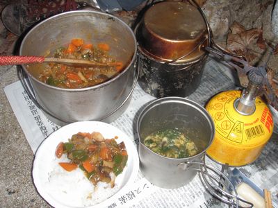 夕食