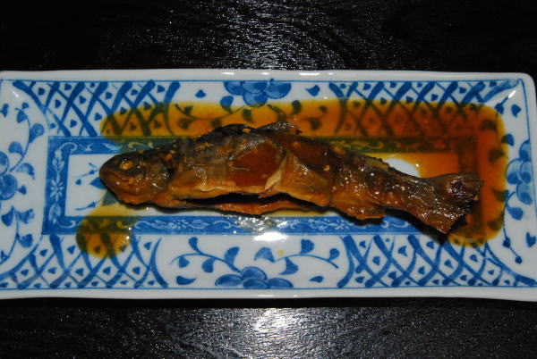 岩魚の味噌煮