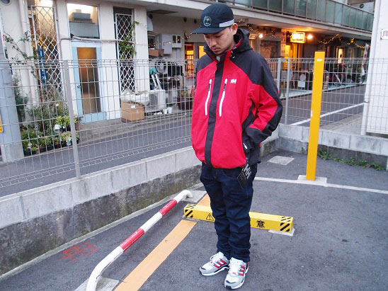 perry ellis ナイロンジャケ the apartment shun着用 perry ellis ナイロンジャケ the apartment shun着用 - メルカリ