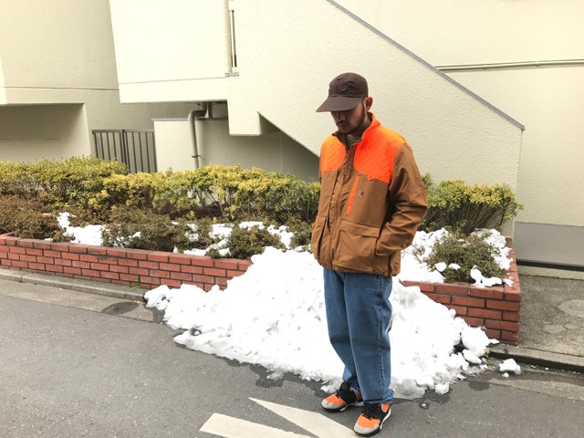 carhartt ベスト　カーハート　ヴィンテージ　the apartment 00's~ “Carhartt” Duck Vest SIZE L NAVY 00年代 カーハート