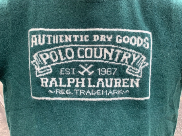 260⭐︎激レア⭐︎ポロカントリー　グリーン　コート　ポロバイラルフローレン POLO RALPH LAUREN（ニット/セーター）のフリマアイテム一覧