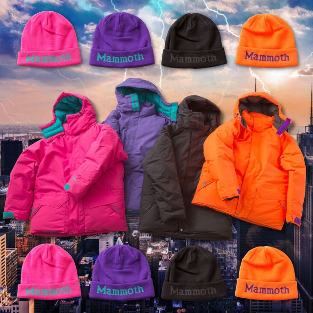the apartment marmot マンモスパーカー　ビーニー Mammoth Parka 