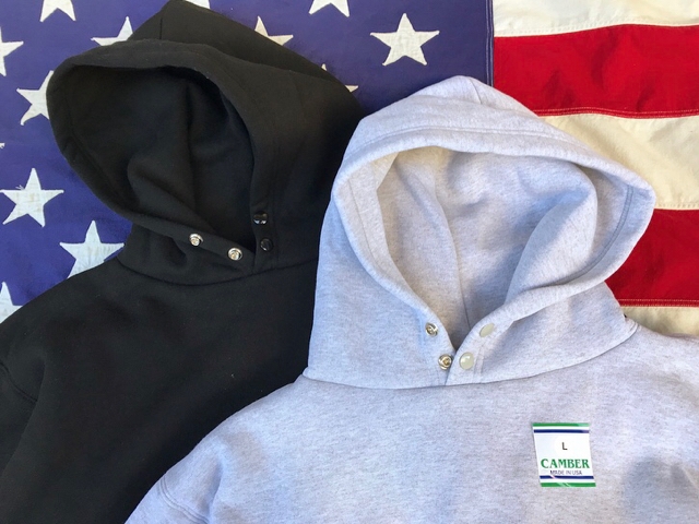 camber 90s USA製 ダブルフェイススナップフーディー スウェット camber 90s USA製 ダブルフェイススナップフーディー スウェット