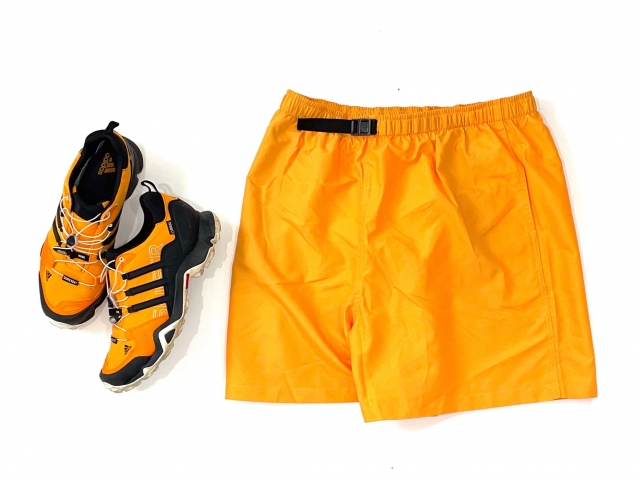 apartment STABRIDGE オレンジ ショートパンツ XL apartment STABRIDGE オレンジ ショートパンツ XL