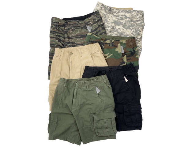 90s AmericanRag コットン チェック カーゴパンツ バギーショーツ 90s AmericanRag コットン チェック カーゴパンツ バギーショーツ