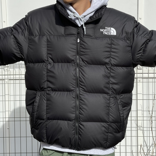 Black bubbly North Face Goose | the Apartment