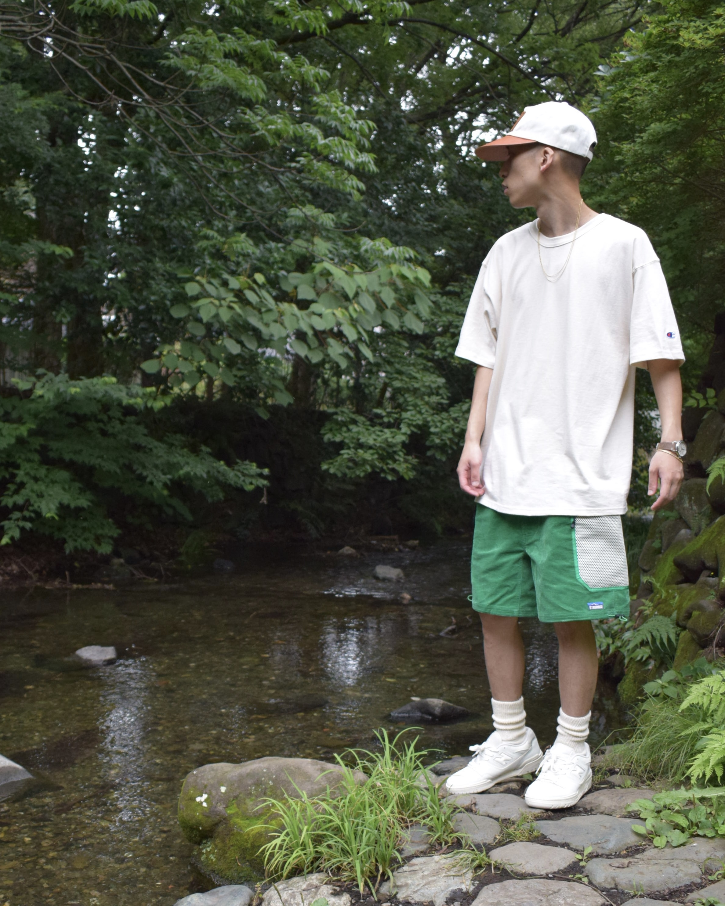 STABRIDGE × GRIP SWANY" ICE SHORTS 2