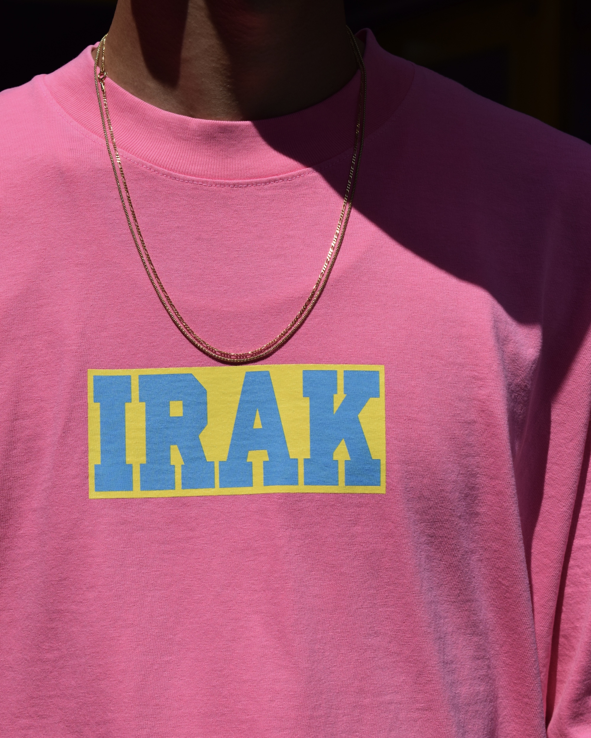 *新作アイテム* IRAK Neon Logo Tee Neon IRAK Logo Tee - Black | Civilist