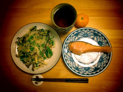 夕食