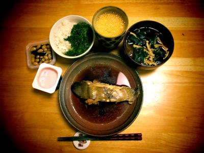 カレイの煮付け