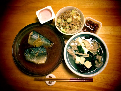 鯖の味噌煮