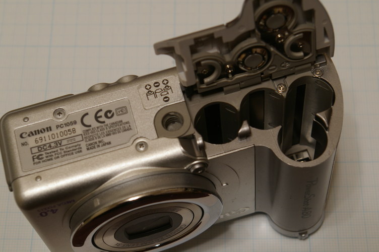 Canon Powreshot A80 電池
