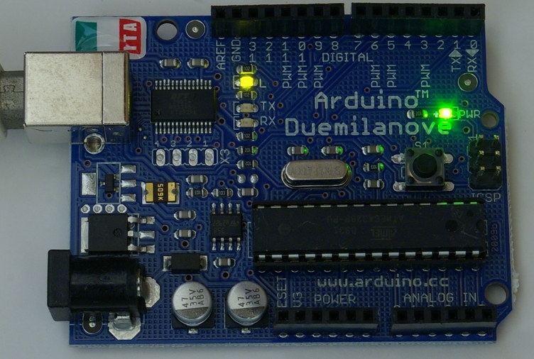 つなぐと光るArduino