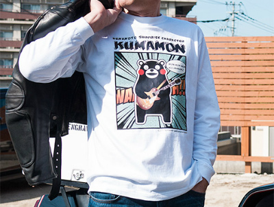 くまモンのロングTシャツ4