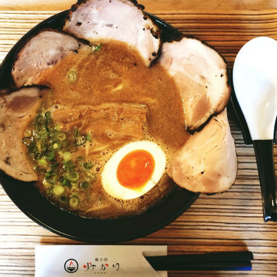 麺空間 灯かり 熊本 ラーメン