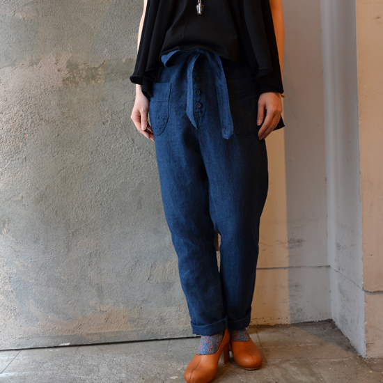 native village クロッチパンツ 黒 gasa que native village クロッチパンツ 黒 gasa que