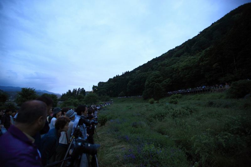 19時30分出現直前