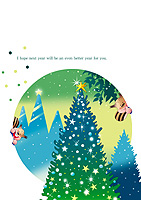クリスマス電報 happy inn the wood クリスマス電報 happy inn the wood
