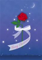 クリスマス電報 Christmas rose クリスマス電報 Christmas rose