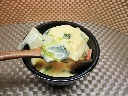 手造り茶わんむし ロピアで購入。