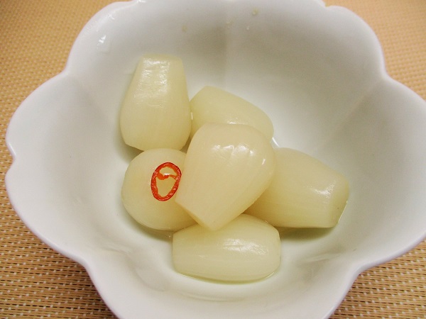 TOPVALU ピリ辛らっきょう 160g イオンで購入。