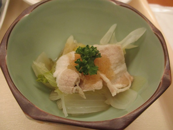 2020年7月1日(水)上諏訪温泉 油屋旅館 夕飯