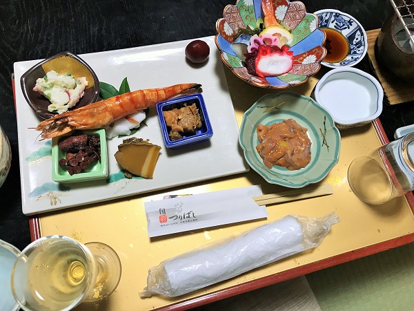 伊豆・河津町　旬菜つりばし　夕飯