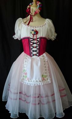 バレエ衣装 村娘 コッペリア リーズなど 130㎝くらい バレエ衣装 村娘 コッペリア リーズなど 130㎝くらい - メルカリ