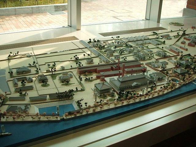 創建当初の造幣局模型