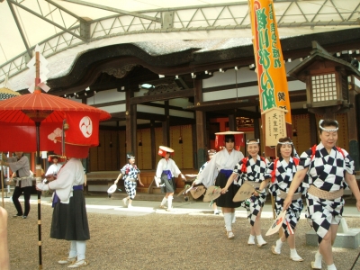 住吉踊とかっぽれのコラボ