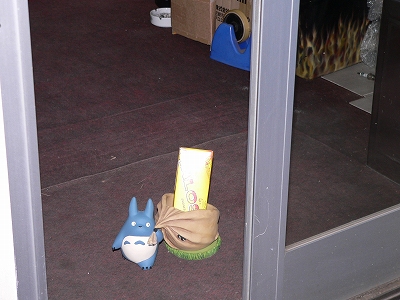 京都のモトリペアに来たズク