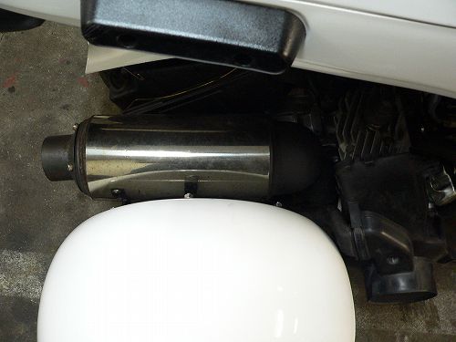 黒キャノのMRF試作マフラー68ss