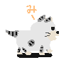 コケねこ白