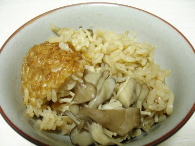 キノコご飯