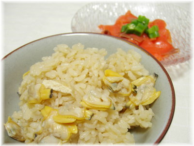 あさりご飯