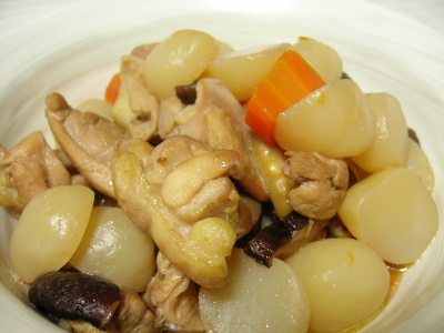 タマコンニャクの煮物