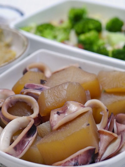 イカと大根の煮物