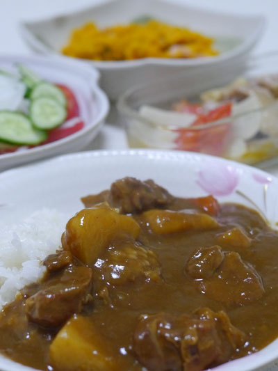 豚すね肉のカレー