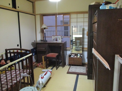 松戸市立博物館　常盤平団地の昭和37年当時のくらしを再現した展示
