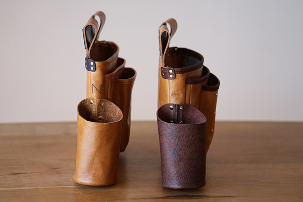 オーダー作品 大工さんの腰袋 | 加瀬かばん工房の製作日記