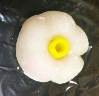 上生菓子 求肥 椿